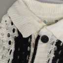 VOIKERDR Shorts Sets Women 2 Piece Outfits Crochet Hollow Out Shirt and Shorts Summer Vacation Beach Clothes, Small