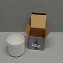 Pen Holder - 360 Rotating, 5 Slot Pen Holder For Desk. Pencil Holder For Office,School,Dorm Room&Vanity, Desk Accessories(White)