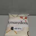 Amaredom Floral Shower Curtain for Bathroom, Colorful Leaves Curtain Bathroom Decoration, Shower Curtain Set with Curtain Hooks (72"W x 72"L (Pack of 1))