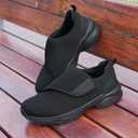 ORTOREX Men Orthopedic Diabetic Walking Shoes Edema Shoes for Swollen Feet