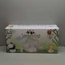 Bamboo Baby Diapers, Totally Chlorine Free for Sensitive Skin for Newborns to XXL. Hypoallergenic & Non Toxic Eco Friendlier Plant-Based Materials. TCF Medium Size 2 to 3 Diapers (192 ct)