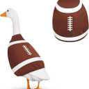 Football Goose Outfit Lawn Porch Football Game Day Clothes for Plastic Goose Outdoor Patio Yard Lawn Art Bowl Party Decor(17")