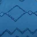 Andency Teal Tufted Comforter Set Full(79x90Inch), 3 Pieces(1 Boho Comforter, 2 Pillowcases) Textured Farmhouse Bed Set, Soft Microfiber Down Alternative Geometric Bedding