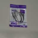 VCELINK 8K Short HDMI Extender Cable 0.6 FT Male to Female, HDMI Extension Cable Support 8K@60Hz, 4K@120Hz/144Hz, HDCP 2.2/2.3, Compatible with Roku TV Stick, HDTV, Game Console, Laptop, 2 Pack