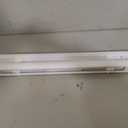 LazBlinds 1" Light Filtering Vinyl Mini Blinds, White, 21" W x 48" H