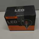 LED Globe Light Bulbs, Dimmable 8W (Equivalent 80 Watt) Edison Bulbs,G95 Globe Shape Matt Milk White Glass Soft Warm Yellow 2500K LED Filament Bulbs, CRI 90+ E26 Medium Base (Pack of 2)