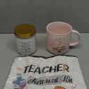 UAREHIBY Teacher Christmas Gifts for Women - Teachers Gift - Funny Teacher Appreciation Week Gifts - Valentine's Day - Retirement Gift (Pink)