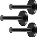 Magnetic Hooks for Cruise Cabins, Black Magnetic Wreath Hanger, Locker Accessories, Strong Magnetic Hooks for Grill, Cruise Ship, Garage, Classroom, Whiteboard, Hanging (5.5lb)