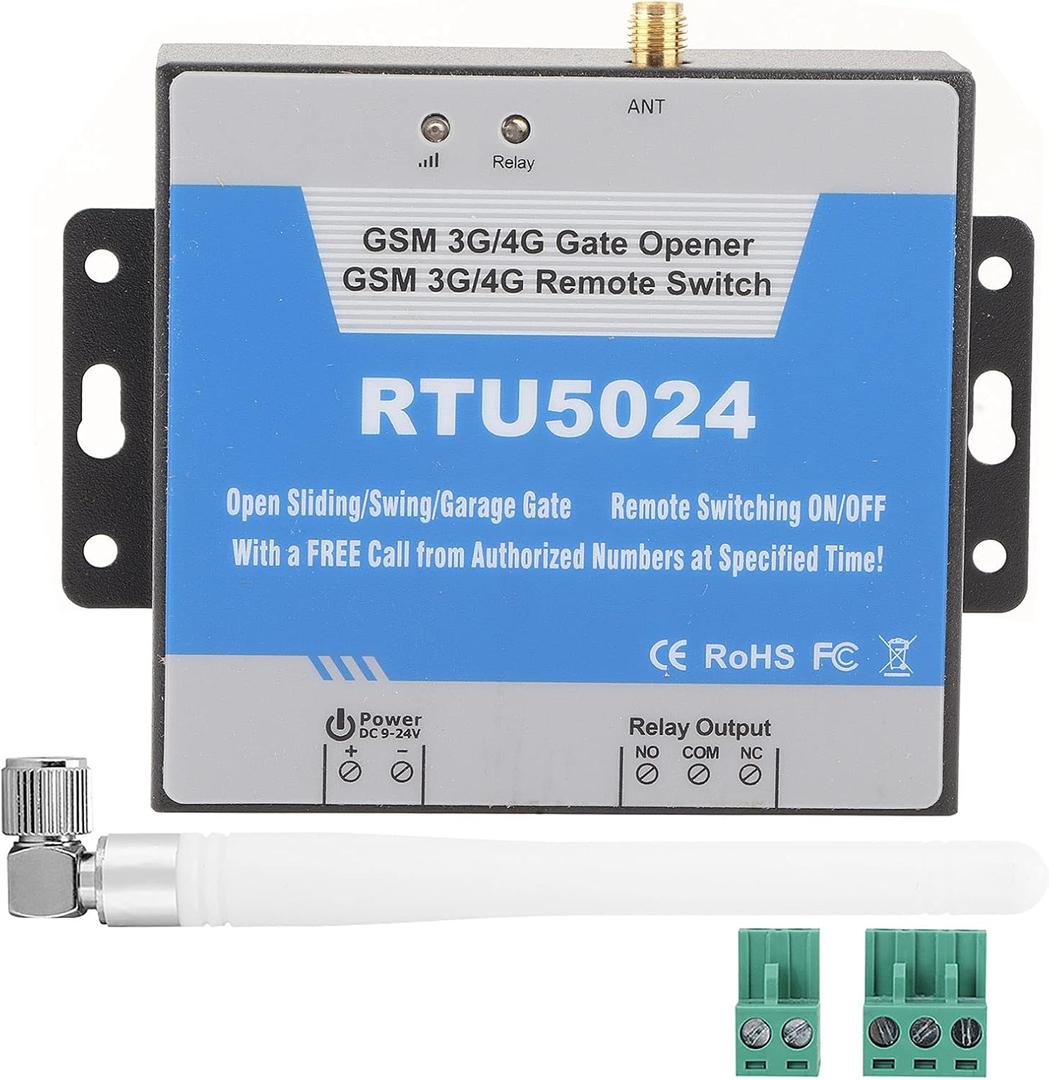 RTU5024 GSM Gate Opener 4g GSM Gate Opener RTU5024 Mobile Phone Access Controller Remote 4g GSM gate Control Switch 4g GSM Relay Switch