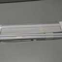 LazBlinds No Drill 1" Vinyl Mini Blinds, 29" W x 64" H, White
