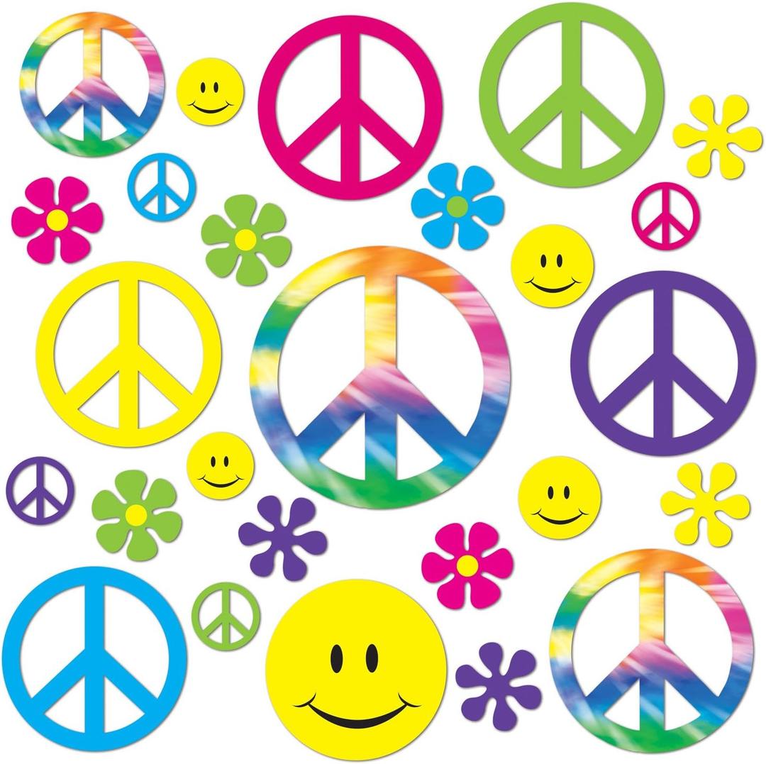 Retro 60's Cutouts Pack of 2