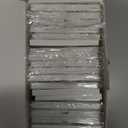 CML 1-Gang Decorator Screwless Wall Plates, 20 Pack Mid-Size Outlet Covers for Electrical Outlets and Switches, Midway Size 4.88" x 3.12", Gloss White, UL Listed