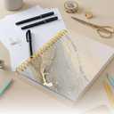 Large Journals for Writing 300 Page Spiral Bound Notebook with Hard Cover, Work Notebook for Women, Daily Writing, School, Office, Journaling, 10.25" X 7.25 Inches