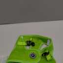 EcoBark Rapid Fastener Super Comfort Fully Adjustable Double Padded Step in Dog Harness (Large, Green) (Large -17 to 19 lbs -Chest Up to 18 in (Pack of 1))