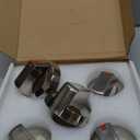DG64-00473A Compatible for Samsung Gas Stove Knobs Replacements/Sam.Sung Stove K.nobs Replacements/Sam.Sung Oven K.nobs Replacements/SAMS.ung K.nobs for Gas Stove,5Packs (Silver)