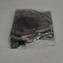 Hiboom 4 Pcs Halloween RIP Graveyard Tombstones with 4 Pcs 3D Changing Face Moving Picture Frame 16.7x13.8 Inch Large Halloween Tombstones Decoration for Yard Garden Lawn(Moss)