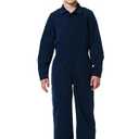 AOBUTE Boys Halloween Jumpsuits Long Sleeve Mechanic Overall Navy 5-6 Years Small