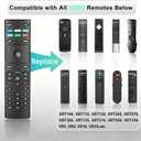 Luyeper Replacement for Vizio Smart TV Remote Control, XRT136 Remote for All Vizio D, V, M, P, PX, E Series TV