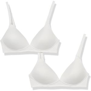 Warner's Women's Blissful Benefits Wireless Lift T-Shirt Bra 2-Pack 04003w (36B) White