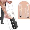 Compression Sock Aid Device - Foldable Sock Aids for Putting on Compression Socks, Stocking Donner Sock Helper Tool for Seniors Fits Calf Circumference Under 15 Inches