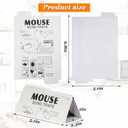 Qualirey 150 Pack Insect & Mouse Glue Traps, Non-Toxic Mouse Sticky Traps Pads Indoor for Home Garages Basements Attics, Adhesive Glue Boards for Rats Rodents Snake Bugs