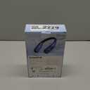 SWEETFULL Portable Neck Fan 360 Cooling Bladeless Personal Fan | No Hair Twisting - 4000mAh USB Rechargeable Wearable Fan for Travel, Birthday Gifts for Men, Women, Mom, and Dad (A2 Black)