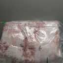 Washable Area Rugs 6'x9' Non-Slip Modern Abstract Soft for Living Room Entryway Bedroom Nursery, Print Pattern, Grey Pink 6×9