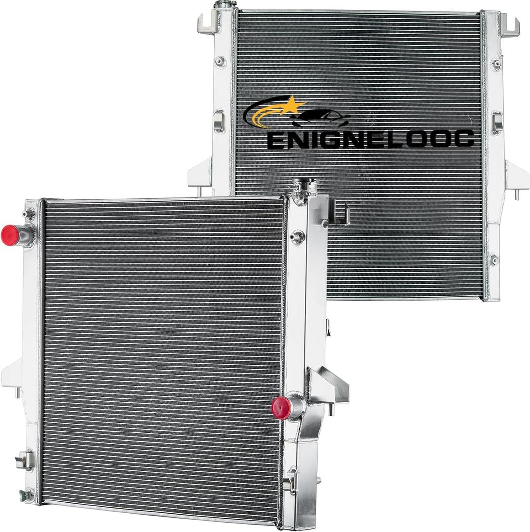 Aluminum Radiator For 2003 2004 2005 2006 2007 2008 2009 Dodge Ram 2500 3500 5.9 6.7L Cummins Diesel Radiador Automotive Replacement CU2711 Radiators