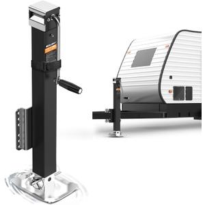 SEALIGHT 8000LBS Heavy-Duty Trailer Jacks for RV, Boat, Yacht & Utility Trailers, Corrosion-Resistant & Multi-Level, Height Adjustable from 24.4-39 inches