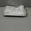 72" Wedding Dress Garment Bag with 10'' Gusseted Dress Bags for Gowns Long 4 Pockets Dress Cover for Women, White