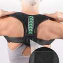 Posture Corrector For Men And Women - Adjustable Upper Back Brace For Clavicle Support | Neck, Back, Shoulder Pain Relief