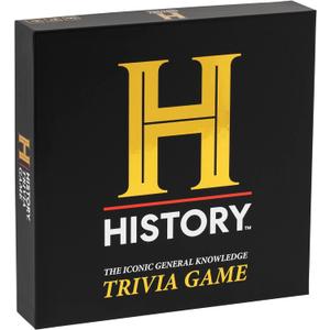 HISTORY Channel Trivia Game - 2000+ General Knowledge Questions - Christmas Stocking Stuffers Gift for Adults, Family in The Pursuit of Trivial Knowledge - Super Trivia for Board & Card Games Night