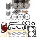 3LD1 Engine Overhaul Rebuild Kit Compatible with Isuzu Engine 3LD1 Compatible with IHI 35NX Fit for Hanix/Hitachi EX29 EX30 EX36 Excavator Engine Rebuild Kit Aftermarket Parts