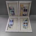 4 Pack Framed Paint by Numbers Kit for Adults Beginner, Landscape Paint by Number on Canvas with Easel, Acrylic Paint Set, Brushes, DIY Painting Kit for Home Wall Decor & Christmas Gift (8x12 inch)