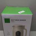 51oz Nut Milk Maker Machine, 10-in-1 Soup Maker with 140 Heating & 8H Keep Warm, Touch Screen Plant-Based Milk Maker for Almond, Oat & Soy, 12H Delay Start & Self-Clean, Noise Reduction