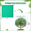18W x 20L Ft Extra Large Fruit Tree Netting Cover with Zipper and Drawstring, Plant Protection Netting Insect Bird Barrier for Garden Cherry Trees Peach, Keep Birds Squirrels Cicadas Out