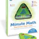 Learning Resources Minute Math Electronic Flash Card - Classroom Must Haves, Homeschool Supplies, Math Manipulatives, Multiplication Chart, Educational Toys for Toddlers, Back to School