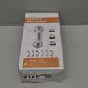 LEVERLOC Grab Bars for Bathtubs and Showers 2 Pack Suction Grab Bar, Heavy Duty 12 Inch Shower Handle Removable Bath Handrails for Seniors and Elderly, Bathroom Safety Grip No Drilling Waterproof Grey (Gray)