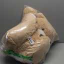 MaoGoLan Giant Teddy Bear Stuffed Animal, 39" Large Tan Teddy Bear Plush Toy with Cute Bow Tie & Footprints, Soft Sunggle Bear Plushies Gift for Kids Grilfriend Wife on Christmas Birthday Baby Shower (Brown)