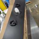 CURT 65500 Over-Bed Flat Plate Gooseneck Hitch, 30,000 lbs, 2-5/16-Inch Ball