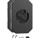 Siding Light Mounting Block, 8141DBL Black Outdoor Mounting Plate kit with Built-in Electrical Box, Vinyl Siding Block for 1/2 inch Double, 2 Pack