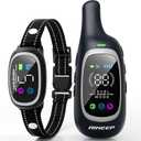 2-in-1 Dog Shock Collar and Bark Collar for Dogs  3300FT Dog Training Collar with Remote, IP67 Waterproof e Collar with Anti-Bark/Beep/Vibration/Shock Modes for Small Medium Large Dog(8-120Lbs) (Black)