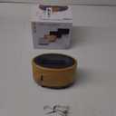 Portable Humidifier & Diffuser with Colored Flames  Bluetooth Speaker & Aromatherapy | Small Warm Mist Humidifier - Essential Oil Scent Diffuser & Air Freshener for Home, Bedroom, Office & Travel