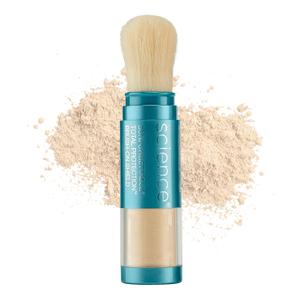 Colorescience Brush On Sunscreen Mineral Powder for Sensitive Skin, Medium , 1 Count (Pack of 1)