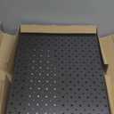 Ultrawall Metal Pegboard Panels, Pegboard Wall Organizer, Black Peg Boards for Wall, Garage Tool Storage Organization, 12"X16", 4pcs