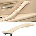 Jaronx Compatible with BMW 5 Series F10 F11 Door Handle Outer Cover, Left Rear Passenger Outer Leather Door Handles Cover Replacement Compatible with BMW 520 523 525 528 535 2010-2016