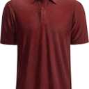 MAGCOMSEN Mens Polo Shirts Dry Fit Golf Shirts Moisture Wicking Athletic Workout Golf Polo Tees Casual Collared Shirt (Red, Large)