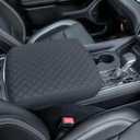 PIMCAR Center Console Cover for 2019-2025 2026 Dodge Ram 1500 2500 3500 Leather Customized Middle Console Lid Cover Protector Interior Accessories 