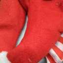 Geyoga Kids Christmas Elf Costume Outfits Include Hat Shoes and Other Accessories for Toddler Xmas Cosplay (Small, Red)