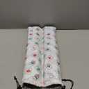 Mahjong Racks with Pushers, Blue Wooden American Mahjong Tile Pushers and Racks Set of 4, with White Printed Mahjong Racks Drawstring Bag, Mahjong Accessories (19.68 Inches)